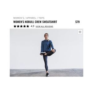 Women’s no bull crew sweatshirt